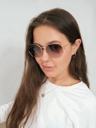 Очки солнцезащитные «OneSun. Овал», uv 400, футляр, салфетка  (артикул 10935267)  большой выбор товаров оптом и в розницу по низким ценам с доставкой