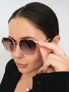 Очки солнцезащитные «OneSun. Овал», uv 400, футляр, салфетка  (артикул 10935267)  большой выбор товаров оптом и в розницу по низким ценам с доставкой