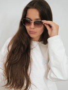 Очки солнцезащитные «OneSun. Овал», uv 400, футляр, салфетка  (артикул 10935267)  большой выбор товаров оптом и в розницу по низким ценам с доставкой