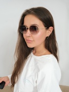 Очки солнцезащитные «OneSun. Овал», uv 400, футляр, салфетка  (артикул 10935267)  большой выбор товаров оптом и в розницу по низким ценам с доставкой