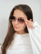 Очки солнцезащитные «OneSun. Овал», uv 400, футляр, салфетка  (артикул 10935267)  большой выбор товаров оптом и в розницу по низким ценам с доставкой