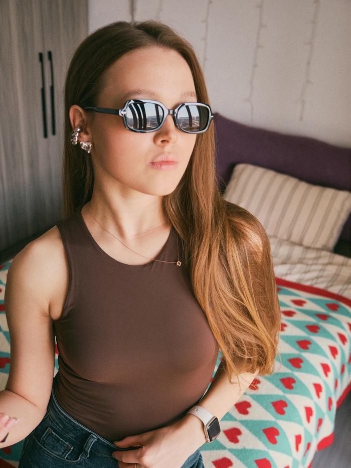 Очки солнцезащитные OneSun, uv 400, футляр, салфетка - Фото 1