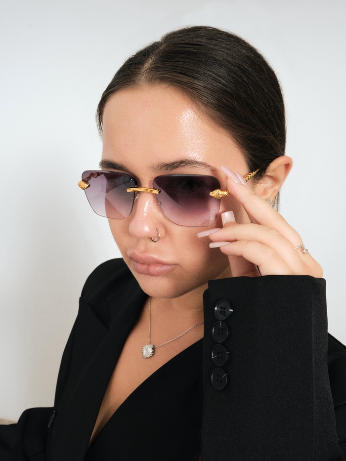 Очки солнцезащитные OneSun, uv 400, футляр, салфетка - Фото 1