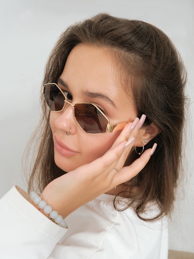 Очки солнцезащитные OneSun, uv 400, футляр, салфетка