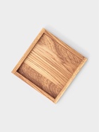 Доска для подачи "Бургер", с двухсторонним бортиком, 20x20 дуб 10692634