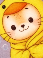 Мочалка для тела детская «Зайчик», Крошка Я  (артикул 10895385)  большой выбор товаров оптом и в розницу по низким ценам с доставкой