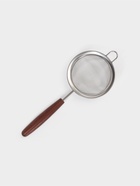 Сито с ручкой Magistro «Версаль» d=8 см, нержавеющая сталь, ручка акация - Фото 3