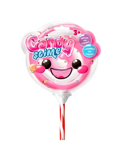 Слайм «Леденец розовый», Candy Slime, 100 г