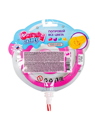 Слайм «Леденец розовый», Candy Slime, 100 г