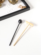 Японский сад камней настольный «Дзен. Будда у гонга», с подставкой для благовоний и набором аксессуаров, 16×22×19 см  (артикул 10686639)  большой выбор товаров оптом и в розницу по низким ценам с доставкой