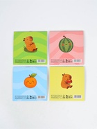 Блокнот 10х10см, 16 л. МИКС "Капибара" - Фото 4