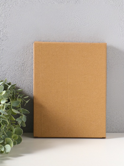 Фоторамка для фото 15×20 см «Синие цветы на белом», дерево, прозрачная, 2×15.5×22 см