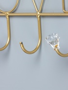 УЦЕНКА Крючки декоративные металл «Надпись - Love» золото 13×31 см - Фото 4