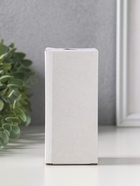 Сувенир полистоун "Ангелочек в клетчатом наряде с мехом, с лисичкой" 5х4х17,5 см - фото 809554365