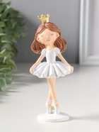 Сувенир полистоун "Малышка-принцесса, маленькая балерина" 6,5х5,5х15 см - фото 809554445