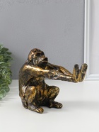 Держатель - подставка для книг полистоун «Шимпанзе с вытянутыми лапами», 22.5×9.5×16 см - Фото 3