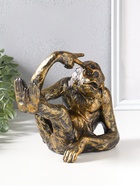 Держатель для книг полистоун "Шимпанзе показывает жест - победа" 19х10х16,5 см - фото 809554518