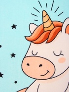 Полотенце - пончо детское LoveLife «Единорог», махра, 100% хлопок 300 г/м, 60×120 см, голубое  (артикул 10951793)  большой выбор товаров оптом и в розницу по низким ценам с доставкой