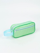 Пенал мягкий 2 отд. Объем 100*220*40 боковой карман, с ручкой "Зелёный" 10955508