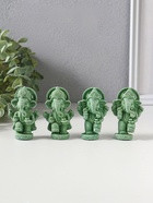 Набор фигурок 4 шт. «Ганеша», полистоун, зелёный, 2.8×4×6.2 см  (артикул 10956742)  большой выбор товаров оптом и в розницу по низким ценам с доставкой