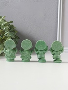 Набор фигурок 4 шт. «Ганеша», полистоун, зелёный, 2.8×4×6.2 см  (артикул 10956742)  большой выбор товаров оптом и в розницу по низким ценам с доставкой