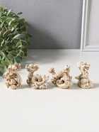 Набор фигурок 4 шт. «Китайский дракон», полистоун, беж, 3×4×6.5 см  (артикул 10956747)  большой выбор товаров оптом и в розницу по низким ценам с доставкой