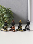 Набор фигурок 4 шт. «Будда нарядный», полистоун, 2.3×4.5×6 см  (артикул 10956748)  большой выбор товаров оптом и в розницу по низким ценам с доставкой