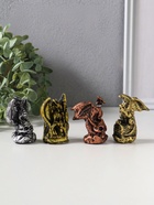 Набор фигурок 4 шт. «Мрачный дракон», полистоун, 3×4.7×6 см  (артикул 10956752)  большой выбор товаров оптом и в розницу по низким ценам с доставкой