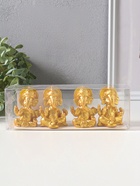Набор фигурок 4 шт. «Ганеша», полистоун под золото, 3.5×4.4×6.2 см - Фото 6