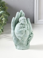 Фигурка полистоун «Хотей и рука с драконом», зелёный, 6.5×7×12.5 см  (артикул 10956765)  большой выбор товаров оптом и в розницу по низким ценам с доставкой