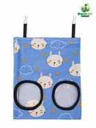 Сенник - кормушка для грызунов, подвесной, 29 х 25 см, синий 10966515