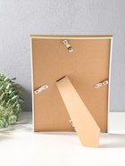 Фоторамка для фото формат А4 «Современная классика», пластик, под золото и белый, 26×20.8×1.5 см  (артикул 10974007)  большой выбор товаров оптом и в розницу по низким ценам с доставкой