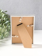 Фоторамка для фото 10×15 см «Современная классика», пластик, серый и белый, 16×10.8×1.5 см  (артикул 10974008)  большой выбор товаров оптом и в розницу по низким ценам с доставкой