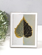 Фоторамка для фото 15×20 см «Современная классика», пластик, серый и белый, 20.8×15.8×1.5 см  (артикул 10974011)  большой выбор товаров оптом и в розницу по низким ценам с доставкой