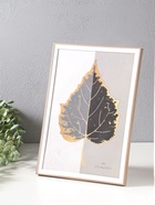 Фоторамка для фото формат А4 «Современная классика», пластик, беж и белый, 26×20.8×1.5 см  (артикул 10974018)  большой выбор товаров оптом и в розницу по низким ценам с доставкой