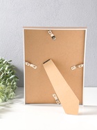 Фоторамка для фото формат А4 «Современная классика», пластик, беж и белый, 26×20.8×1.5 см  (артикул 10974018)  большой выбор товаров оптом и в розницу по низким ценам с доставкой