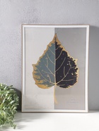 Фоторамка для фото 30×40 см «Современная классика», пластик, беж и белый, 42.6×32.6×1.5 см  (артикул 10974019)  большой выбор товаров оптом и в розницу по низким ценам с доставкой