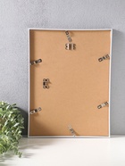 Фоторамка для фото 30×40 см «Современная классика», пластик, серый и белый, 42.6×32.6×1.5 см  (артикул 10974021)  большой выбор товаров оптом и в розницу по низким ценам с доставкой