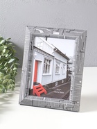 Фоторамка для фото 13×18 см «Моррис», пластик, т. серый, 23×18×2 см  (артикул 10974052)  большой выбор товаров оптом и в розницу по низким ценам с доставкой