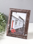 Фоторамка для фото 13×18 см «Моррис», пластик, т. коричневый, 23×18×2 см  (артикул 10974053)  большой выбор товаров оптом и в розницу по низким ценам с доставкой