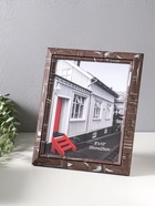 Фоторамка для фото 20×25 см «Моррис», пластик, т. коричневый, 29.8×25×2 см  (артикул 10974057)  большой выбор товаров оптом и в розницу по низким ценам с доставкой