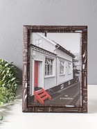 Фоторамка для фото А4 формат «Моррис», пластик, т. коричневый, 29.8×25×2 см  (артикул 10974059)  большой выбор товаров оптом и в розницу по низким ценам с доставкой