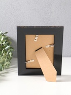 Фоторамка для фото 10×15 см «Гедеон», пластик, чёрный с под золотом, 21×16×2 см  (артикул 10974063)  большой выбор товаров оптом и в розницу по низким ценам с доставкой