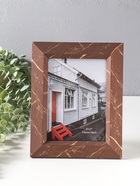 Фоторамка для фото 13×18 см «Гедеон», пластик, шоколад с под золотом, 24×19×2 см  (артикул 10974066)  большой выбор товаров оптом и в розницу по низким ценам с доставкой