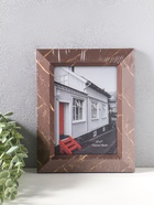 Фоторамка для фото 13×18 см «Гедеон», пластик, шоколад с под золотом, 24×19×2 см  (артикул 10974066)  большой выбор товаров оптом и в розницу по низким ценам с доставкой