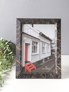 Фоторамка для фото А4 формат «Гедеон», пластик, чёрный с под золотом, 36×27×2 см  (артикул 10974072)  большой выбор товаров оптом и в розницу по низким ценам с доставкой