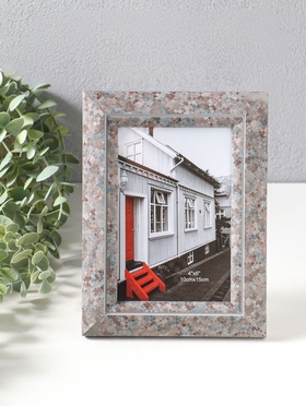 Фоторамка для фото 10×15 см «Марокканская мозаика», пластик, оттенки коричневого, 19.8×15×2 см  (артикул 10974076)  большой выбор товаров оптом и в розницу по низким ценам с доставкой