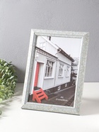 Фоторамка для фото формат А4 «Марокканская мозаика», пластик, оттенки голубого, 35.7×27×2 см  (артикул 10974086)  большой выбор товаров оптом и в розницу по низким ценам с доставкой