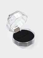 Набор футляров пластиковых 6 шт. под кольцо "Шарик", 4*4*4,5, вставка чёрная (645993) - фото 809554561