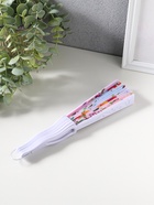 Веер складной «Певчие птички и цветы», 22.5 см - Фото 2